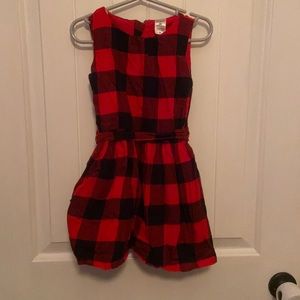 Buffalo Plaid Holiday Dress